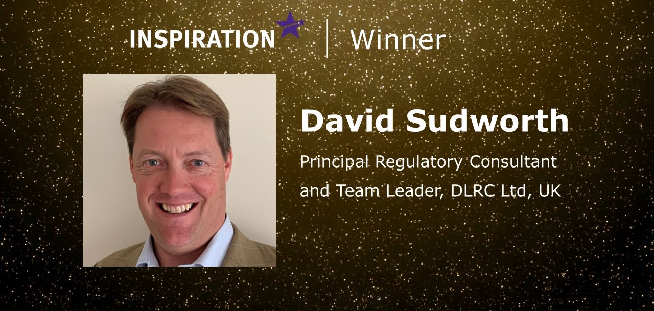 Inspiration Award winner David Sudworth