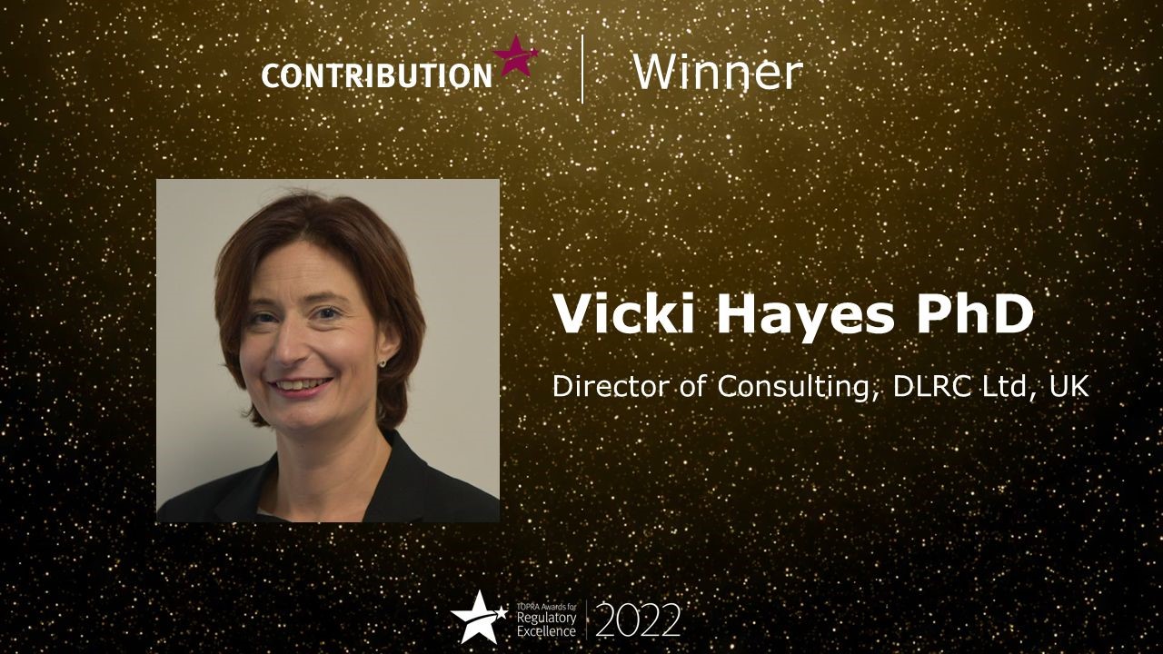 Vicki Hayes PhD - Contribution Award Winner