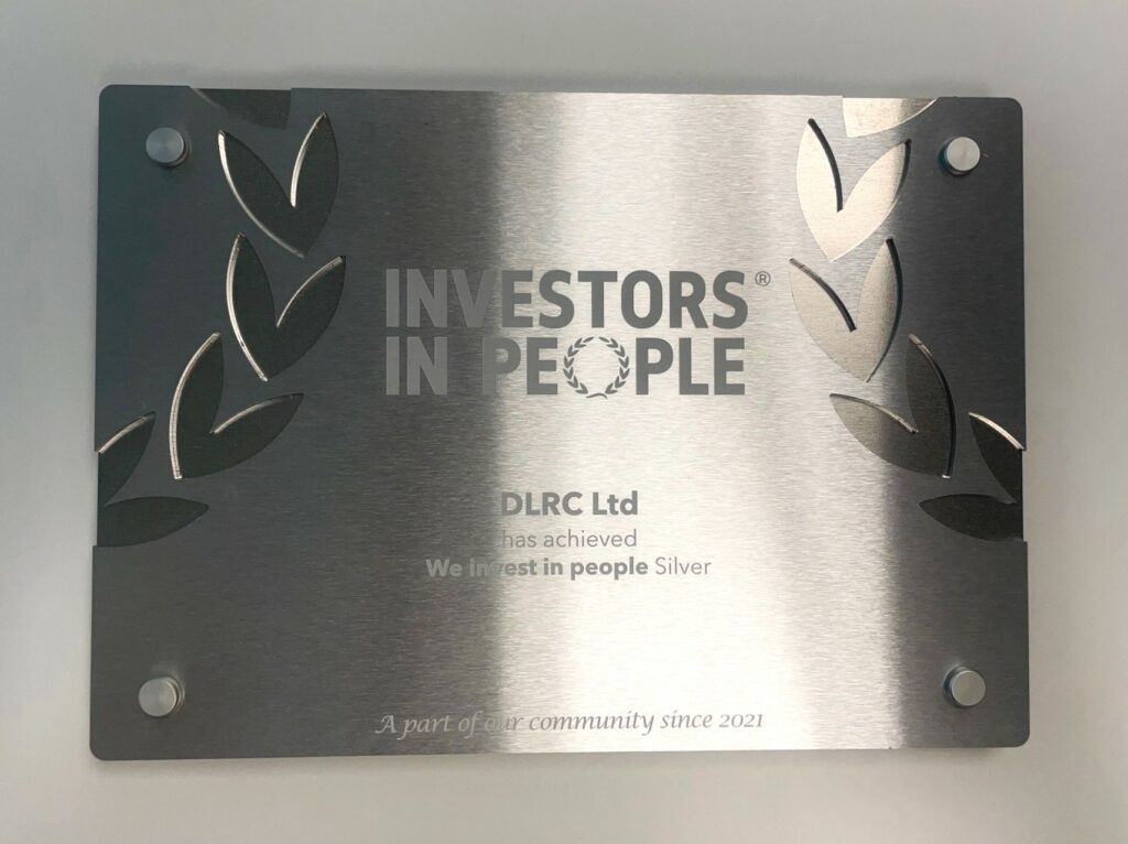 Press Release: DLRC Awarded We invest in people, silver accreditation